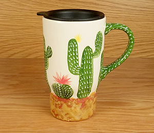 Mesa Color Me Mine Cactus Travel Mug