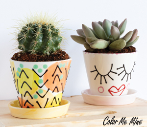 Mesa Color Me Mine Cute Planters