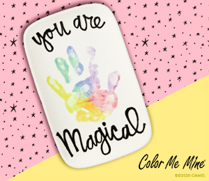 Mesa Color Me Mine Rainbow Handprint