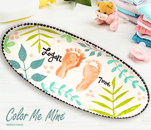 Mesa Color Me Mine Tropical Baby Tray
