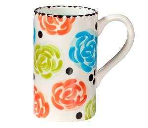 Mesa Color Me Mine Simple Floral Mug