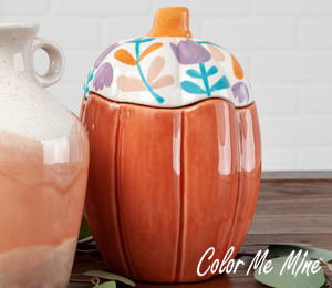 Mesa Color Me Mine Tall Pumpkin Box