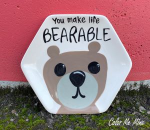 Mesa Color Me Mine Bearable Plate