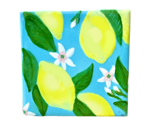 Mesa Color Me Mine Lemon Square Tile
