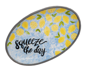 Mesa Color Me Mine Lemon Platter