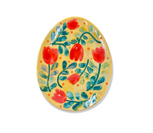Mesa Color Me Mine Spring Time Tulip Plate