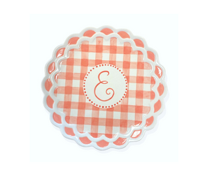 Mesa Color Me Mine Gingham Monogram