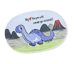 Mesa Color Me Mine Footprint Brontosaurus