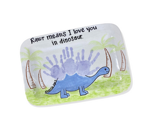 Mesa Color Me Mine Handprints Dinosaur