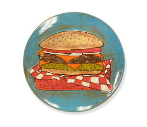Mesa Color Me Mine Hamburger Plate