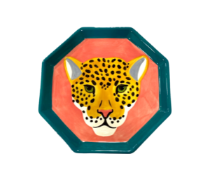 Mesa Color Me Mine Jaguar Octagon Plate