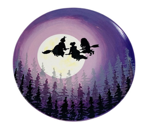 Mesa Color Me Mine Kooky Witches Plate