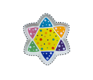 Mesa Color Me Mine Star of David Plate