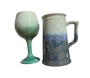 Mesa Color Me Mine Wine & Stein - Cool