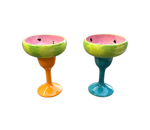 Mesa Color Me Mine Margarita Glasses