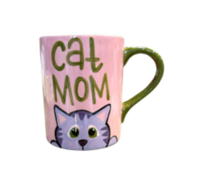 Mesa Color Me Mine Cat Mom Mug