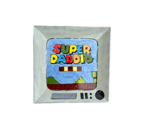 Mesa Color Me Mine Super Daddio Plate