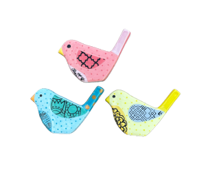 Mesa Color Me Mine Patchwork Birds