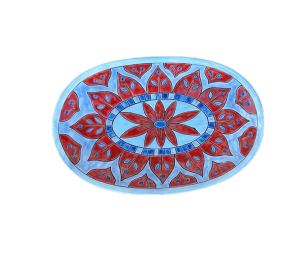 Mesa Color Me Mine Patriotic Platter