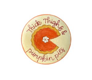 Mesa Color Me Mine Pumpkin Pie Plate
