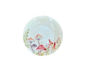 Mesa Color Me Mine Mushrooms Plate