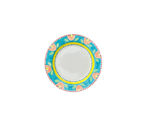 Mesa Color Me Mine Floral Salad Plate