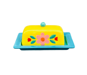 Mesa Color Me Mine Retro Butter Dish