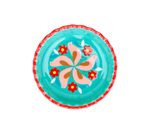 Mesa Color Me Mine Retro Pie Plate