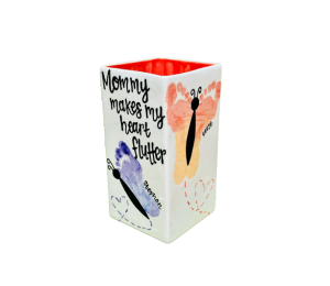 Mesa Color Me Mine Butterfly Vase