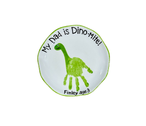 Mesa Color Me Mine Dino-Mite Dad Plate