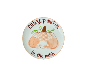 Mesa Color Me Mine Cutest Pumpkin Plate