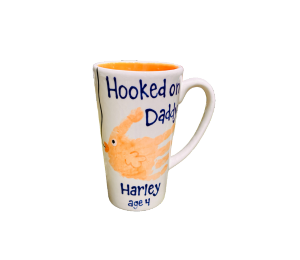 Mesa Color Me Mine Hooked on Dad Mug