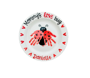 Mesa Color Me Mine Love Bug Plate