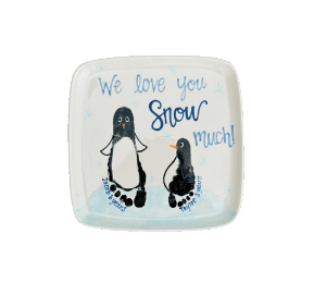 Mesa Color Me Mine Penguin Pals Plate