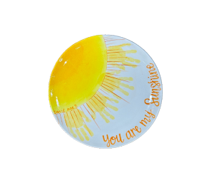 Mesa Color Me Mine Sunshine Platter