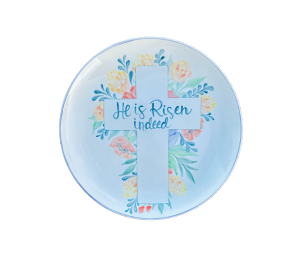 Mesa Color Me Mine Cutout Cross Plate