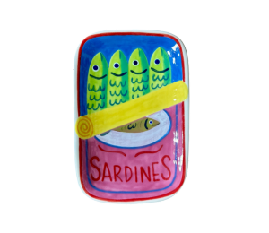 Mesa Color Me Mine Open Sardines App Plate