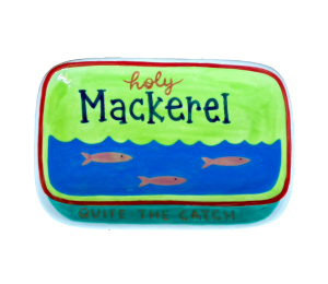 Mesa Color Me Mine Mackerel Appetizer Plate