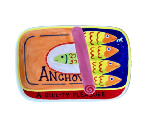 Mesa Color Me Mine Anchovies App Plate