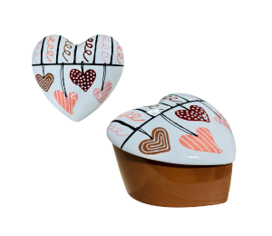 Mesa Color Me Mine Heart Slanted Box